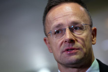 Maďarský minister zahraničných vecí Péter Szijjártó. FOTO: REUTERS