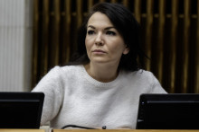Na snímke poslankyňa Beáta Jurík (PS). FOTO: TASR/Martin Baumann