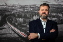 Riaditeľ Železničnej spoločnosti Slovensko Peter Helexa. FOTO: HN/Miroslava Spodniaková