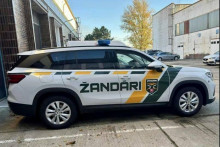 Nové auto Žandárskeho zboru. FOTO: FB/Roman Mikulec