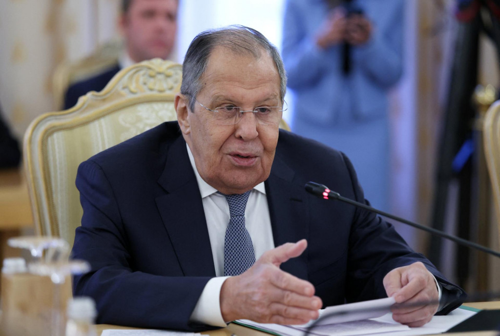 Ruský minister zahraničných vecí Sergej Lavrov. FOTO: Reuters