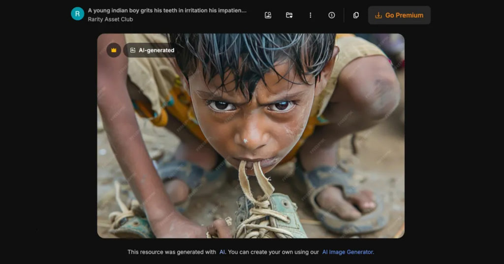 Charity používajú AI na tvorbu falošných záberov hladujúcich detí