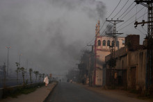 Na snímke ulice v pakistanskom meste Láhaur. FOTO TASR/AP
