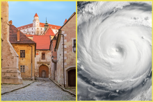 Ako by vyzeralo Slovensko, keby ho zasiahol hurikán?