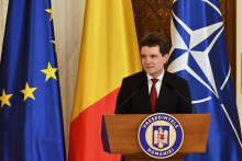 Na snímke rumunský prezident Nicušor Dan. FOTO: TASR/Agerpres