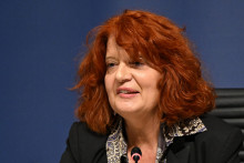 Parížska prokurátorka Laure Beccuauová. FOTO: TASR/AP