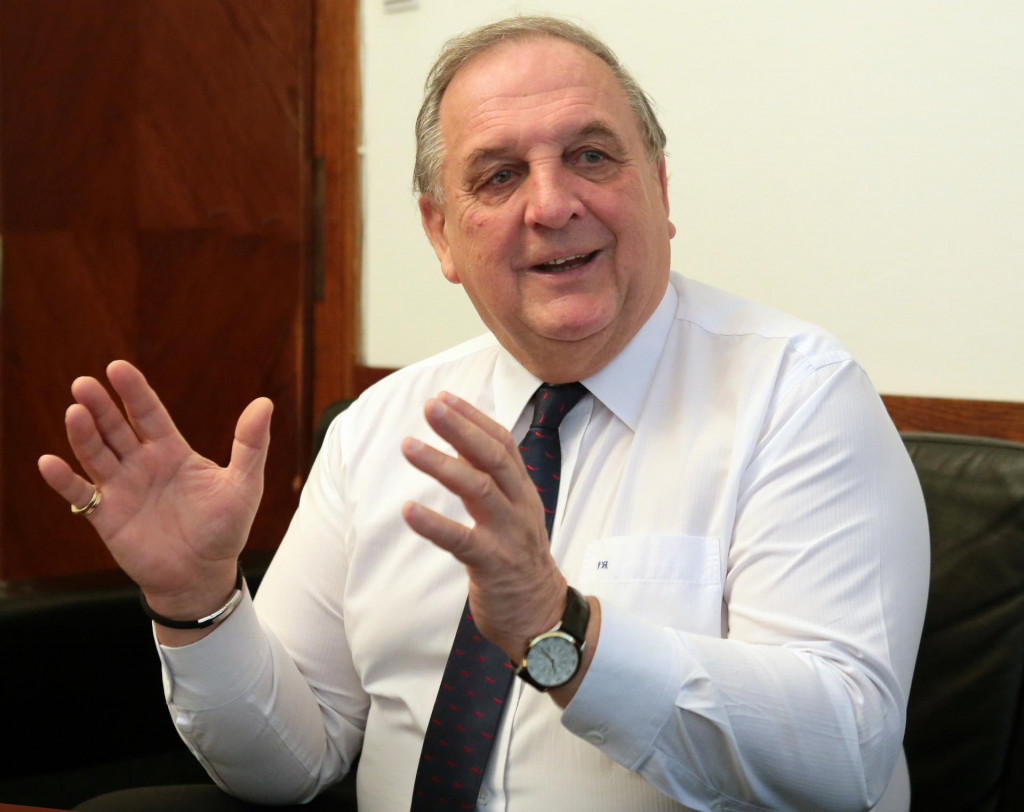 V prvom rade musíme začať normálne komunikovať, hovorí šéf SOPK Peter Mihók. FOTO: HN/Pavol Funtál 

 

