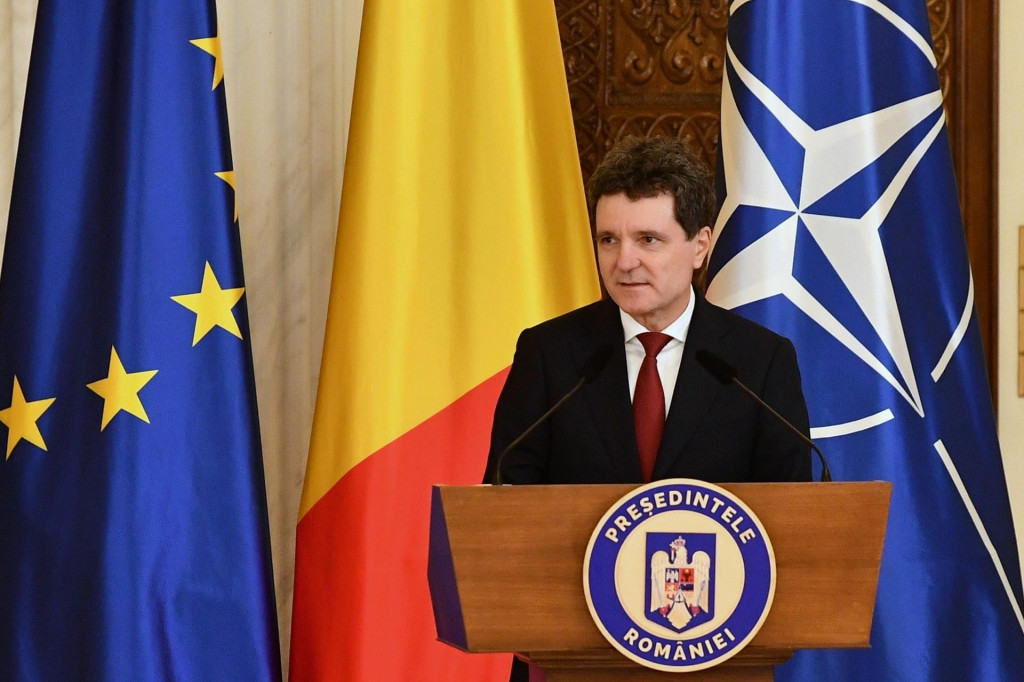 Na snímke rumunský prezident Nicušor Dan. FOTO: TASR/Agerpres