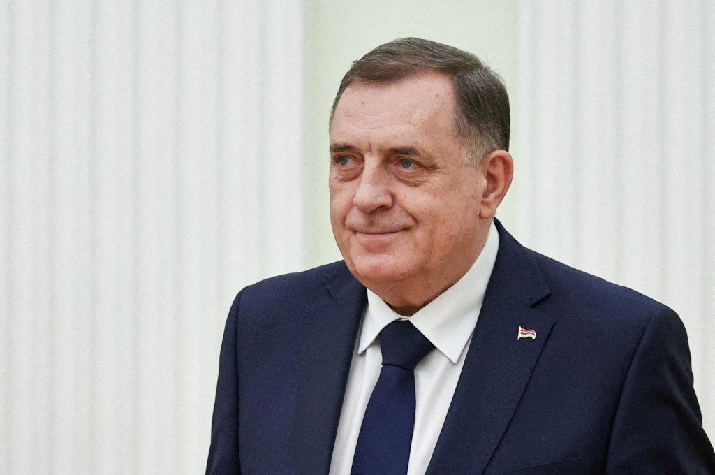 Líder bosnianskych Srbov Milorad Dodik. FOTO: Reuters