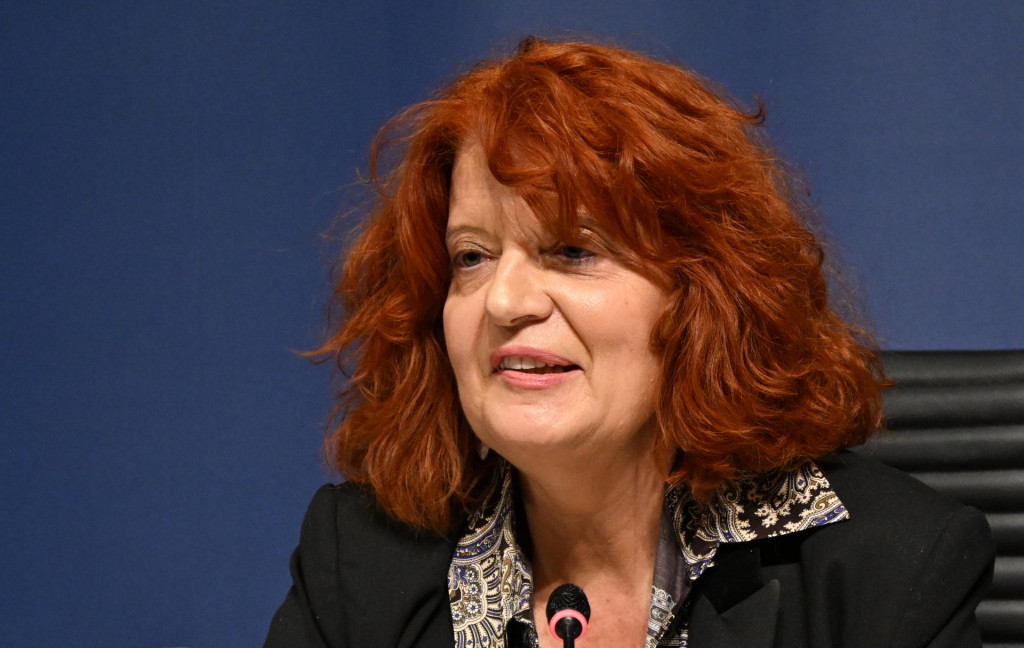 Parížska prokurátorka Laure Beccuauová. FOTO: TASR/AP