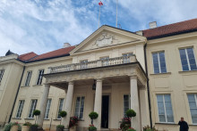 Budova Ministerstva kultúry a národného dedičstva Poľska vo Varšave. FOTO: TASR/Slavomír Gregorík