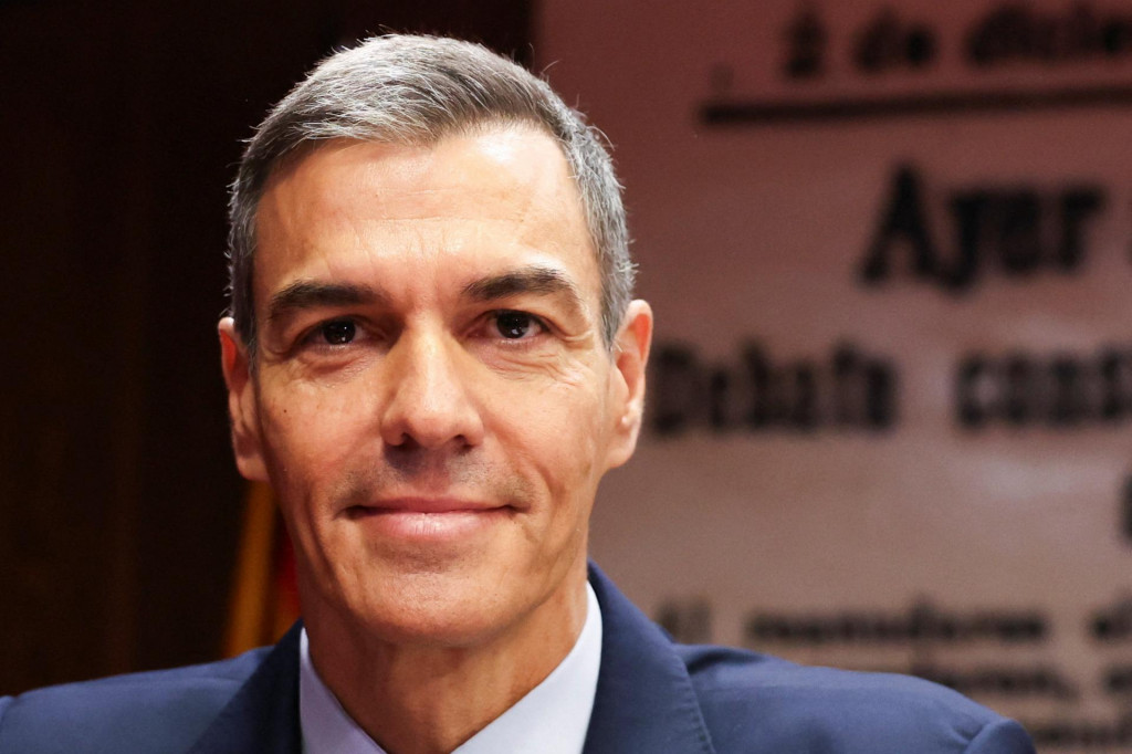 Španielsky premiér Pedro Sánchez. FOTO: Reuters