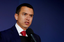 Ekvádorský prezident Daniel Noboa. FOTO: Reuters