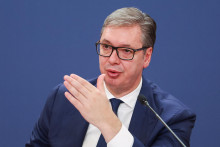 Srbský prezident Aleksandar Vučič. FOTO: Reuters