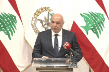 Libanonský prezident Džúzíf Awn. FOTO: Reuters
