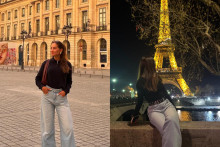 Viki býva v Paríži už takmer jeden rok.