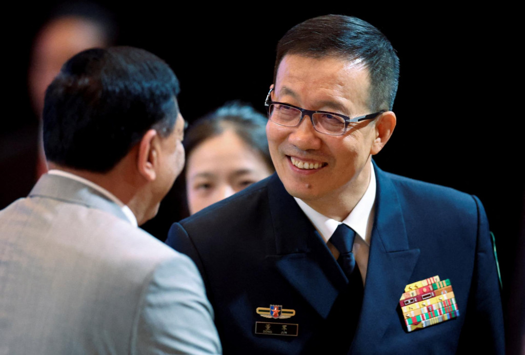 Čínsky minister obrany Tung Ťün. FOTO: Reuters