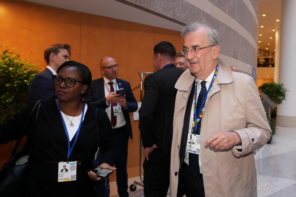 Člen Rady guvernérov ECB Francois Villeroy de Galhau. FOTO: Reuters