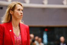 Vysoká predstaviteľka EÚ pre zahraničné veci a bezpečnostnú politiku Kaja Kallasová. FOTO: TASR/AP