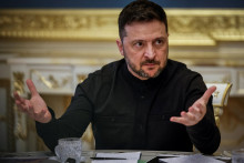 Ukrajinský prezident Volodymyr Zelenskyj. FOTO: REUTERS