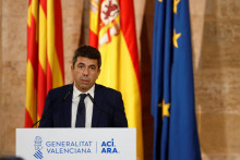 Predseda vlády španielskej provincie Valencia Carlos Mazón. FOTO: Reuters