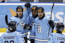 Po turbulentných mesiacoch vládne v hokejovom Slovane konečne pohoda. FOTO: TASR/M. Baumann