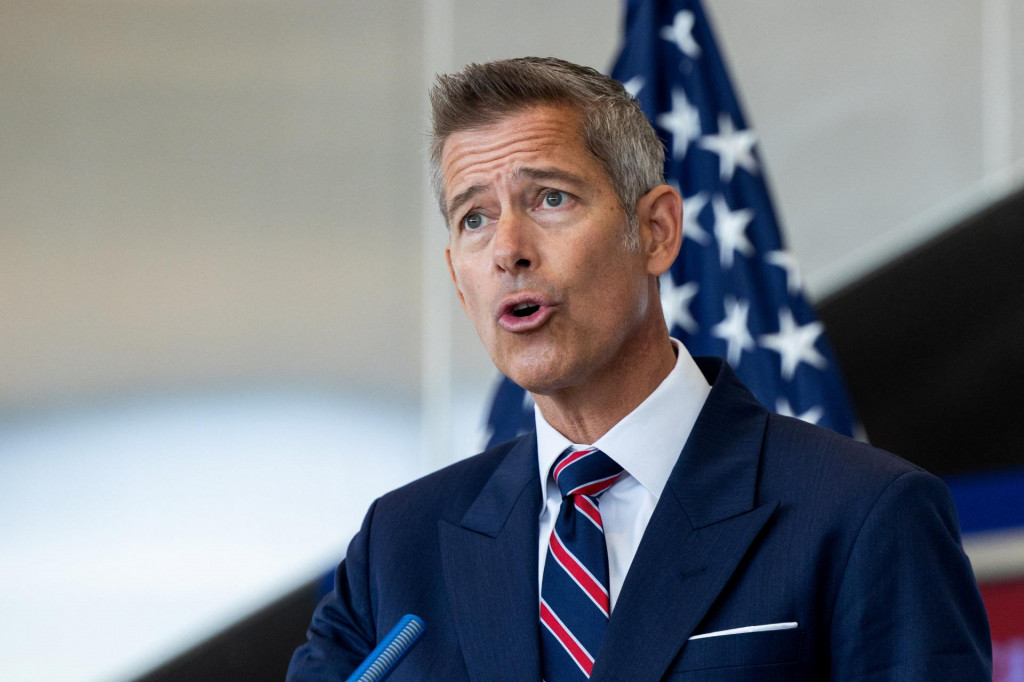 Americký minister dopravy Sean Duffy. FOTO: REUTERS