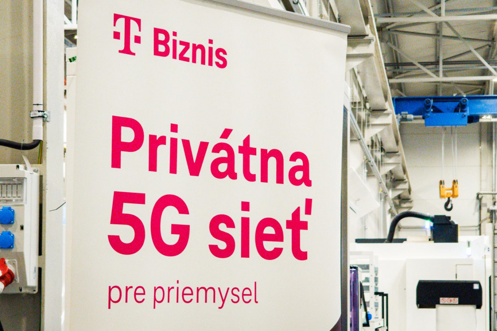 Privátna 5G sieť od operátora Slovak Telekom v areáli Technickej univerzity v Košiciach.
