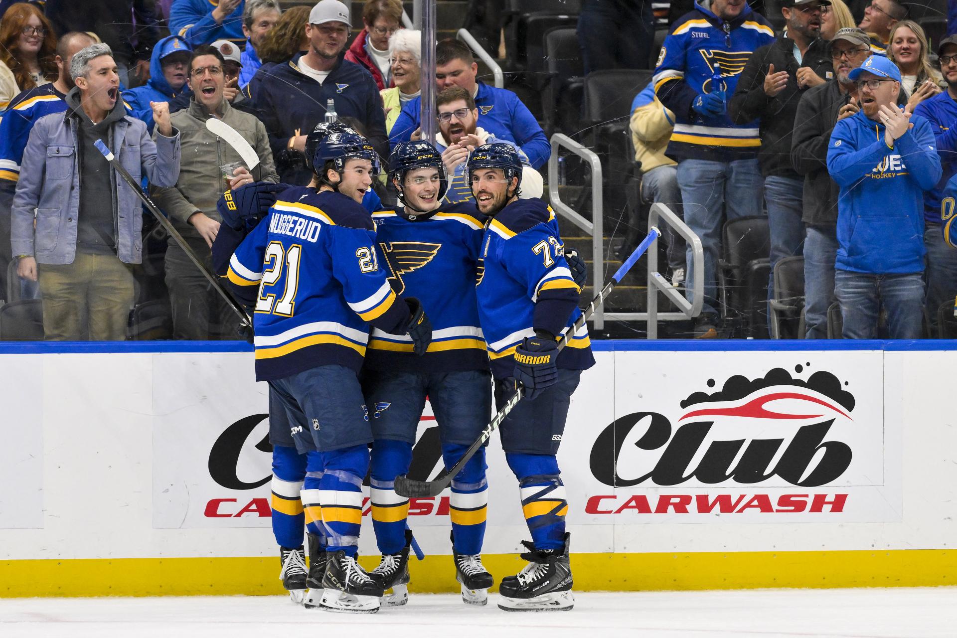 Dalibor Dvorský strelil svoj prvý gól v NHL, naštartoval obrat St. Louis