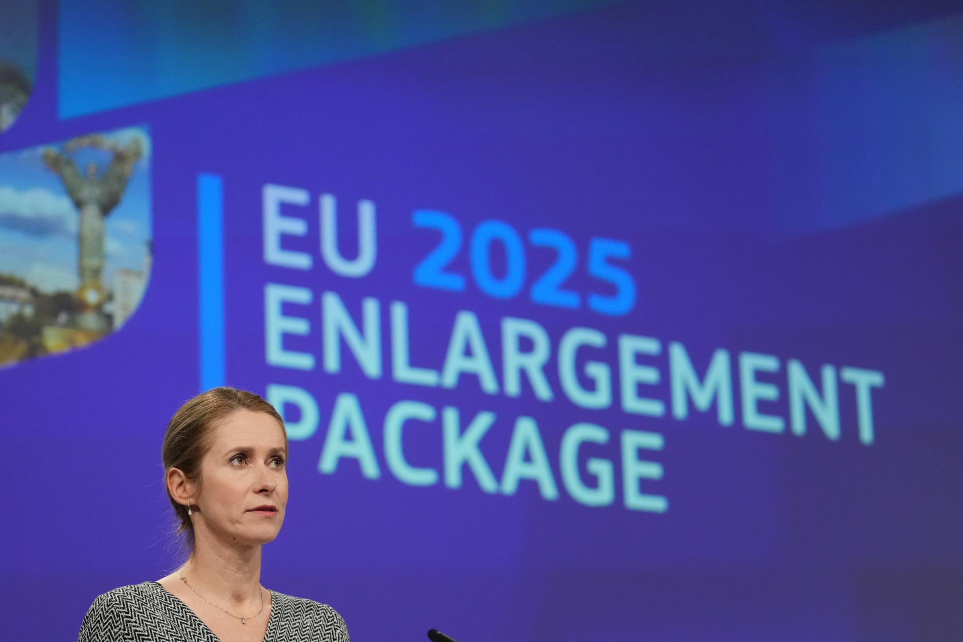 EÚ neurobí v prístupových rokovaniach kompromisy. Nové krajiny by mohli pristúpiť v roku 2030, vraví Kallasová