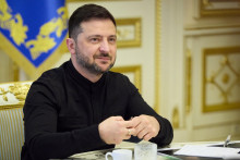 Ukrajinský prezident Volodymyr Zelenskyj. FOTO: TASR/AP