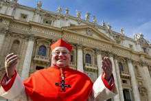 Český kardinál Dominik Duka. FOTO: Michal Růžička, MAFRA