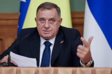 Vodca bosnianskych Srbov Milorad Dodik FOTO: REUTERS