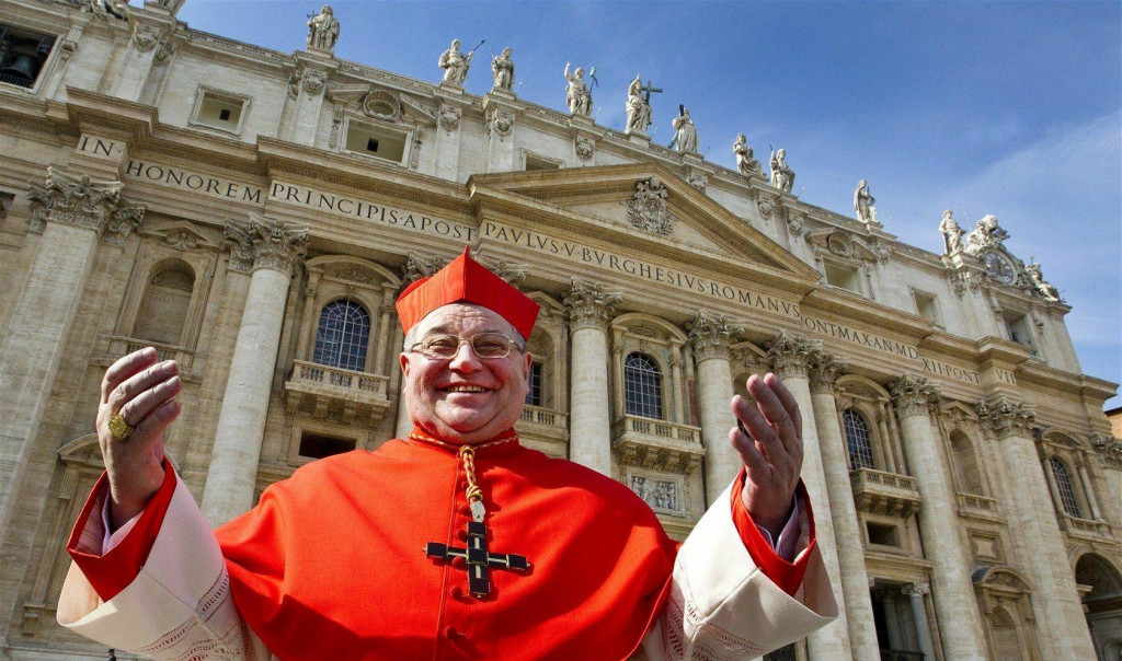 Český kardinál Dominik Duka. FOTO: Michal Růžička, MAFRA