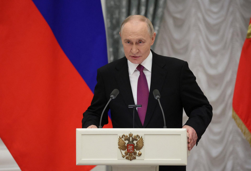 Ruský prezident Vladimir Putin. FOTO: REUTERS