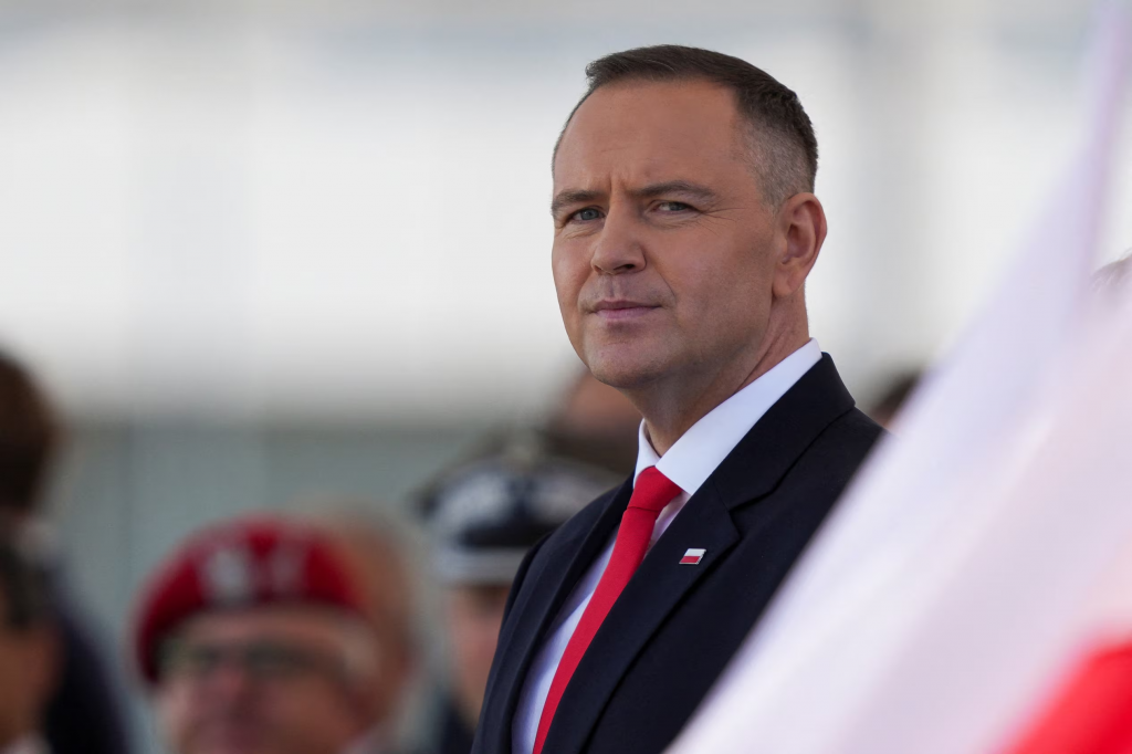 Poľský prezident Karol Nawrocki. FOTO: REUTERS