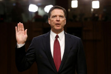 Bývalý riaditeľ FBI James Comey.  FOTO: Reuters