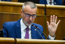 Predseda parlamentu Richard Raši (Hlas-SD). FOTO: TASR/Jaroslav Novák