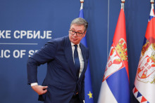 Srbský prezident Aleksandar Vučič. FOTO: Reuters