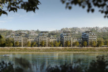 Na vizualizácii je projekt Q od developera Cresco Real Estate. FOTO: Cresco Real Estate