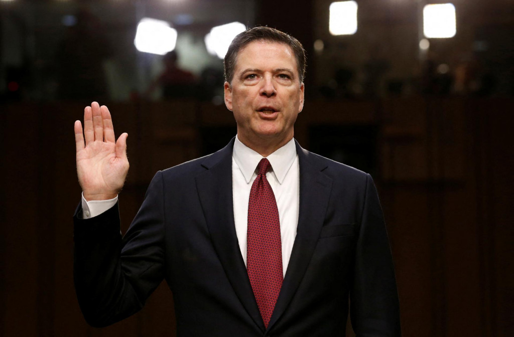 Bývalý riaditeľ FBI James Comey.  FOTO: Reuters