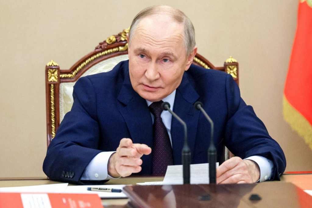 Ruský prezident Vladimir Putin. FOTO: Reuters