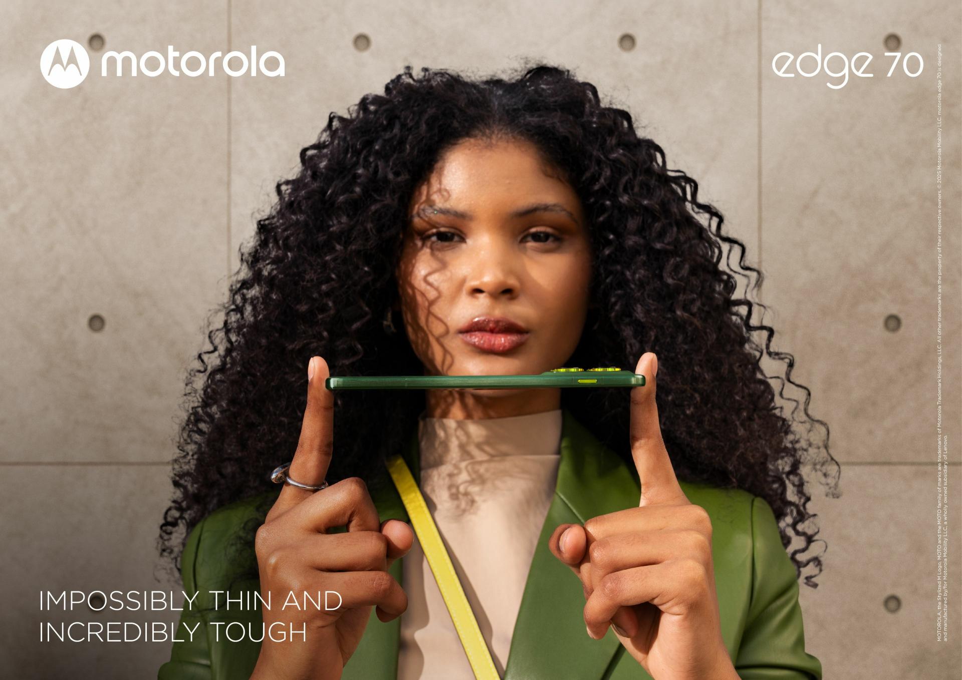 Tenký Edge 70 a dostupný model s veľkou batériou: Motorola odhalila lákavé novinky