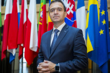 Na snímke europoslanec Ľudovít Ódor. FOTO: TASR/Jakub Kotian