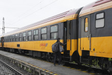 Vlak spoločnosti RegioJet. FOTO TASR/František Iván