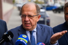 Na snímke prezident Únie miest Slovenskaa primátor mesta Trenčín Richard Rybníček. FOTO: TASR