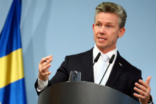 Švédsky minister obrany Pal Jonson. FOTO: Reuters