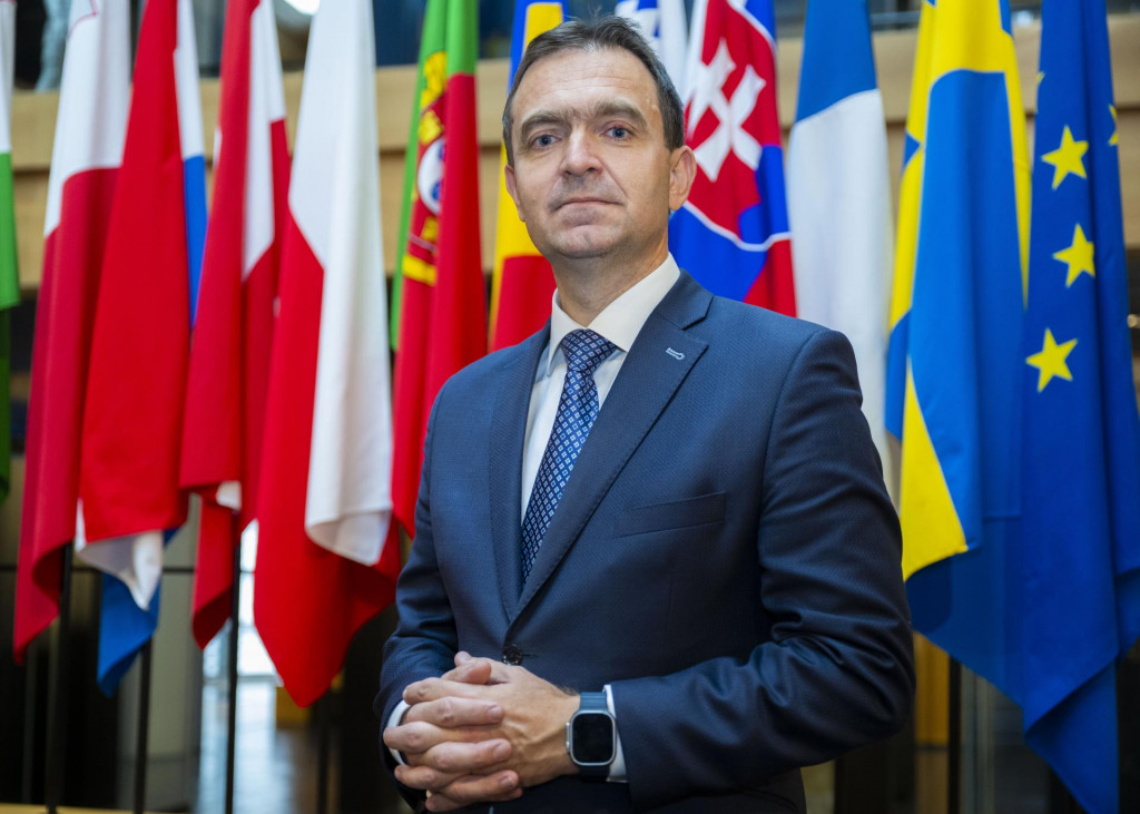 Na snímke europoslanec Ľudovít Ódor. FOTO: TASR/Jakub Kotian