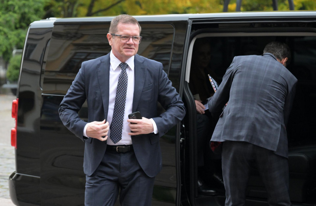 Podpredseda vlády SR pre Plán obnovy a znalostnú ekonomiku Peter Kmec (Hlas-SD). FOTO: TASR/František Iván