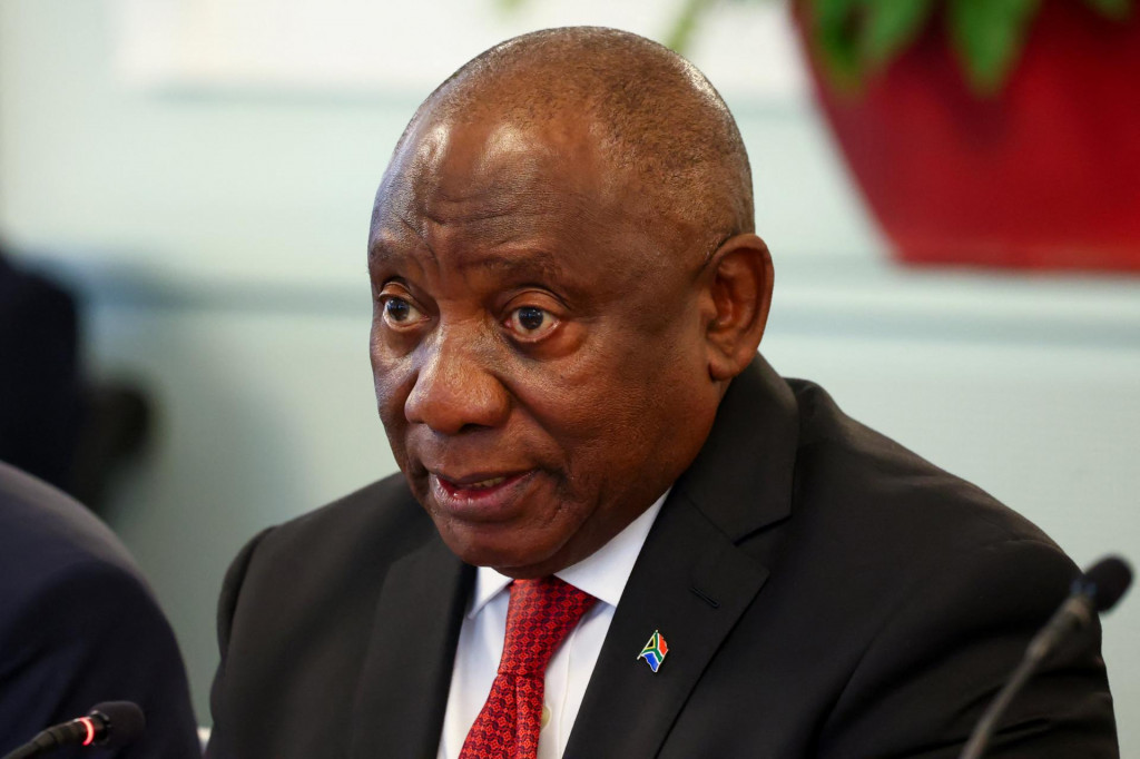 Juhoafrický prezident Cyril Ramaphosa. FOTO: Reuters
